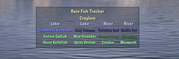 ESO Fish tracker addon